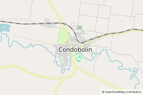 Mapa Condobolin