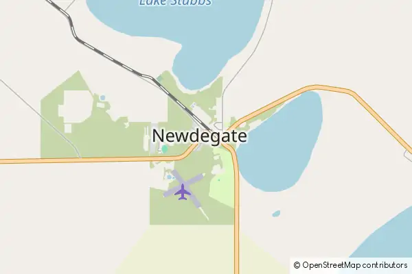 Mapa Newdegate