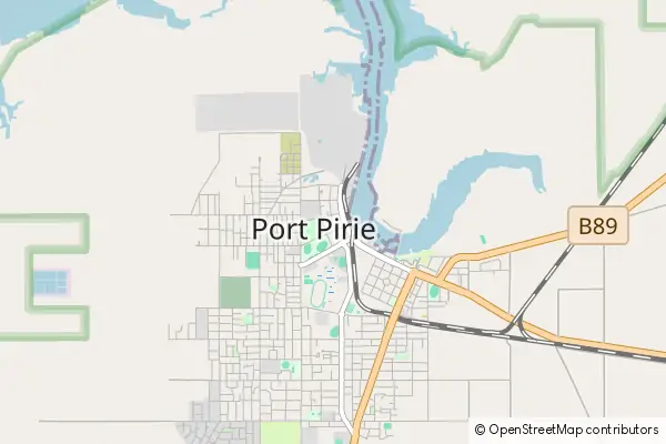 Mapa Port Pirie