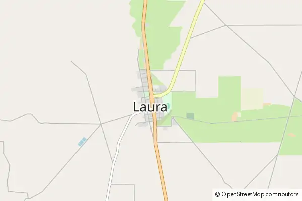 Mapa Laura