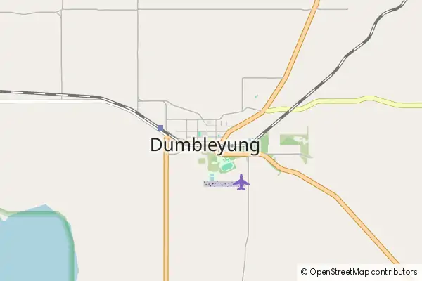 Mapa Dumbleyung