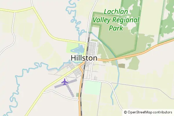 Mapa Hillston