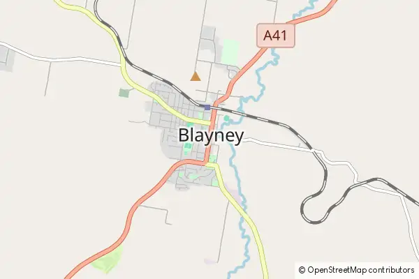 Mapa Blayney