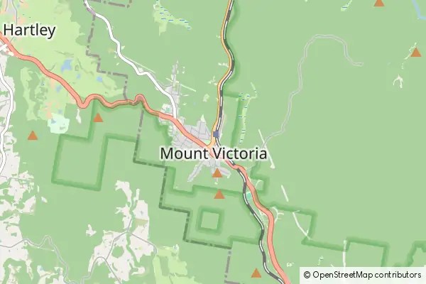 Mapa Mount Victoria