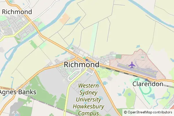 Mapa Richmond