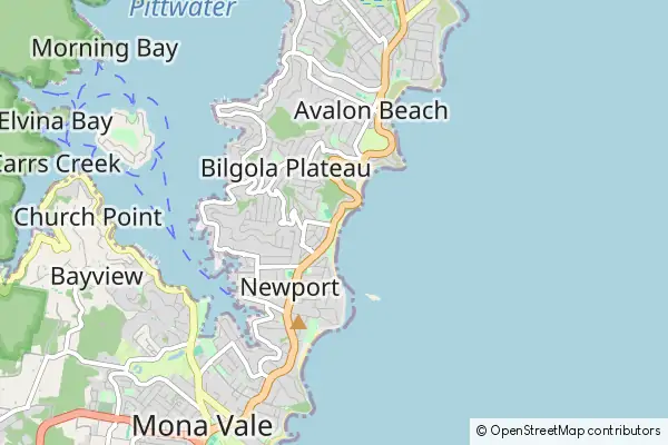 Mapa Newport