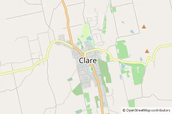 Mapa Clare