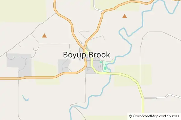 Mapa Boyup Brook