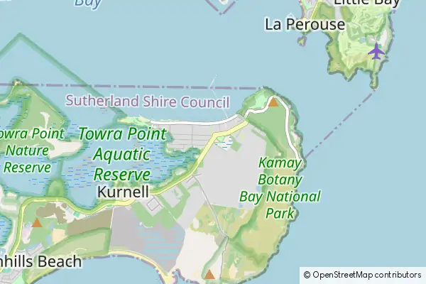 Mapa Kurnell