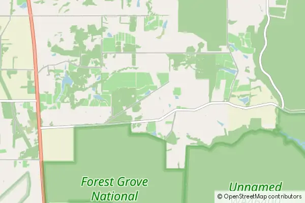 Mapa Forest Grove