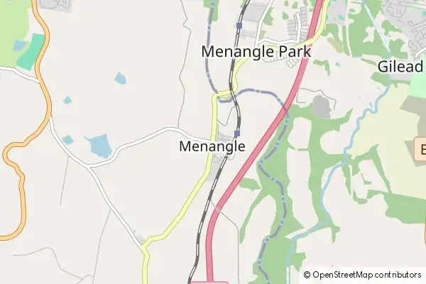 Mapa Menangle