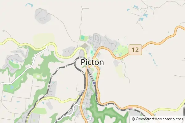 Mapa Picton