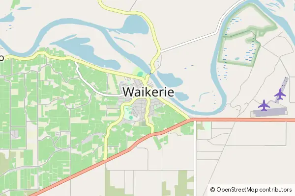 Mapa Waikerie