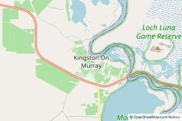 Mapa Kingston On Murray