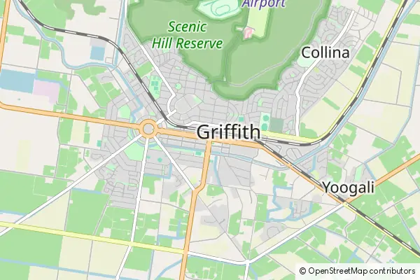 Mapa Griffith