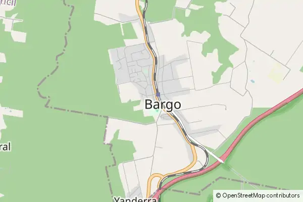 Mapa Bargo