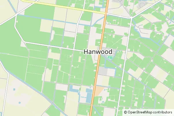 Mapa Hanwood