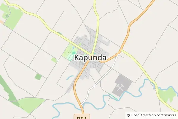 Mapa Kapunda