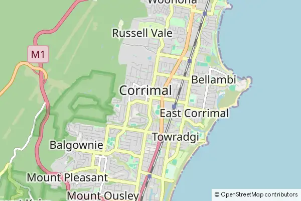 Mapa Corrimal
