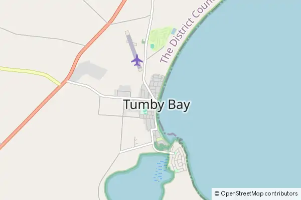 Mapa Tumby Bay