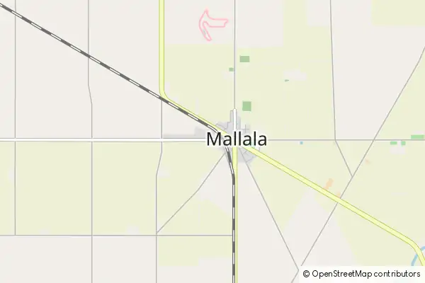 Mapa Mallala