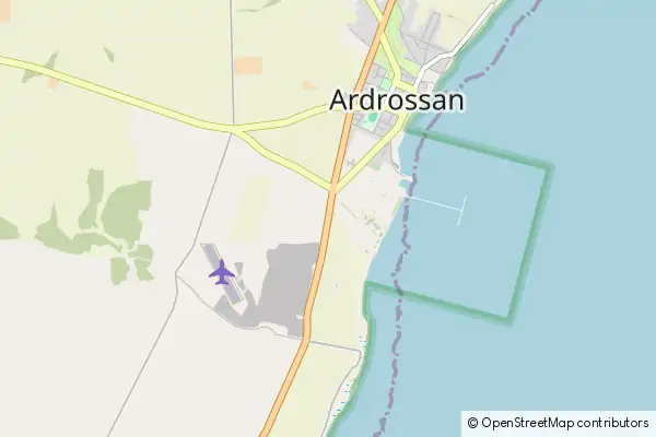 Mapa Ardrossan