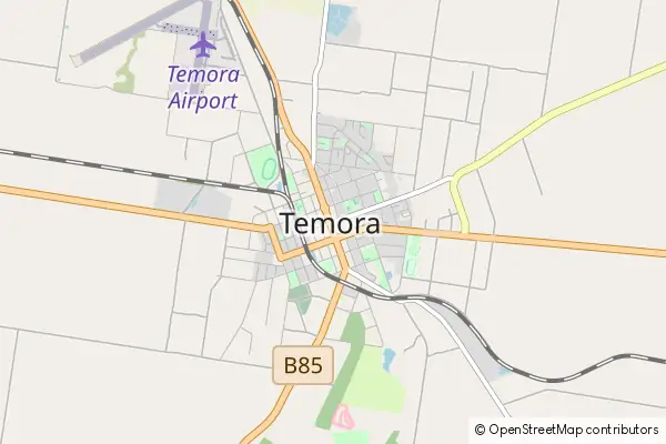 Mapa Temora