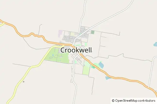 Mapa Crookwell