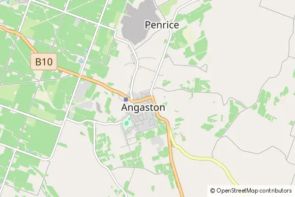 Mapa Angaston