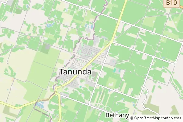 Mapa Tanunda
