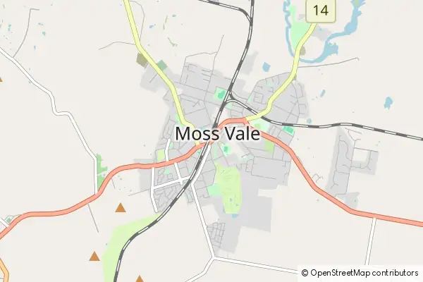 Mapa Moss Vale