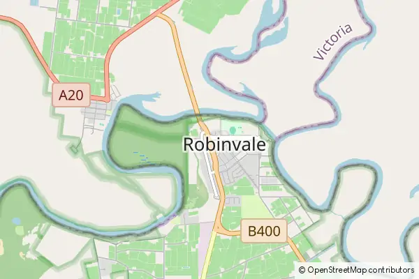 Mapa Robinvale