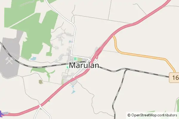 Mapa Marulan