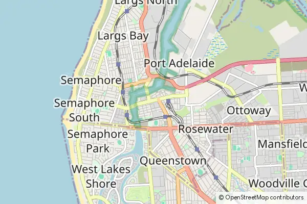 Mapa Port Adelaide