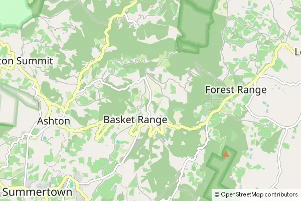 Mapa Basket Range