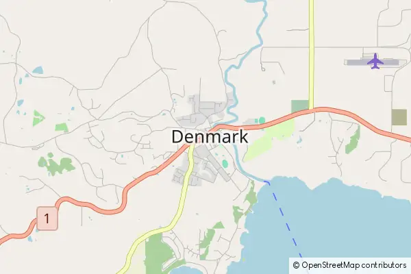 Mapa Denmark