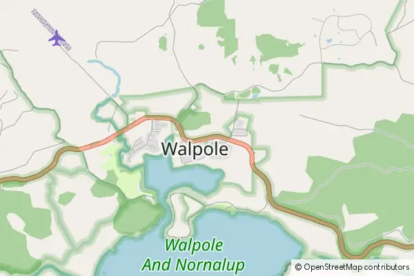 Mapa Walpole