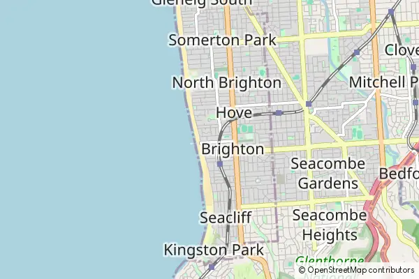 Mapa Brighton