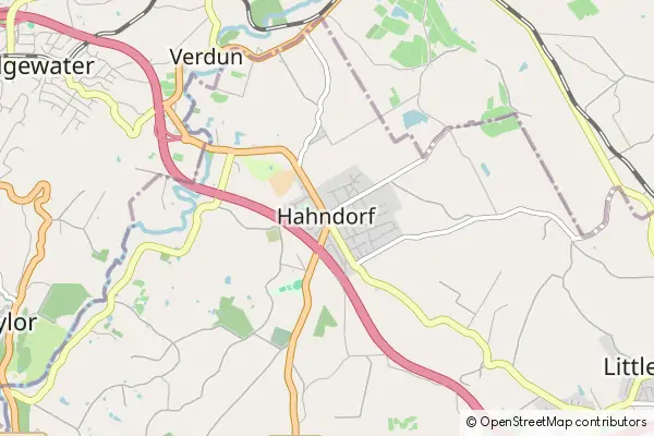 Mapa Hahndorf