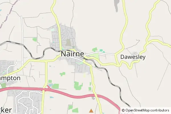 Mapa Nairne