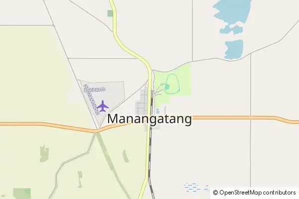 Mapa Manangatang