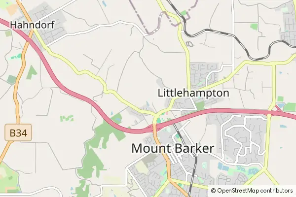 Mapa Littlehampton