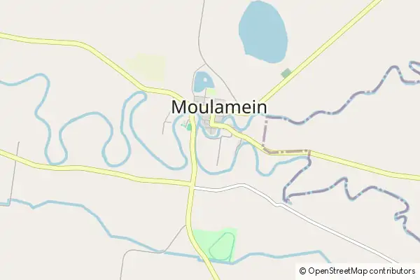 Mapa Moulamein