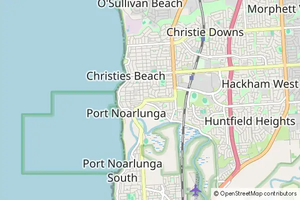 Mapa Port Noarlunga