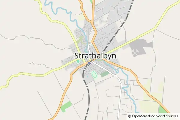 Mapa Strathalbyn