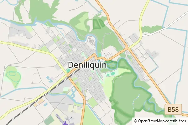 Mapa Deniliquin