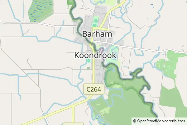 Mapa Koondrook