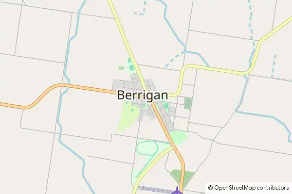 Mapa Berrigan