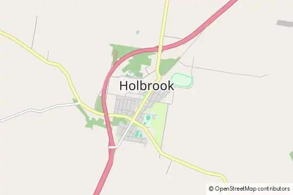 Mapa Holbrook