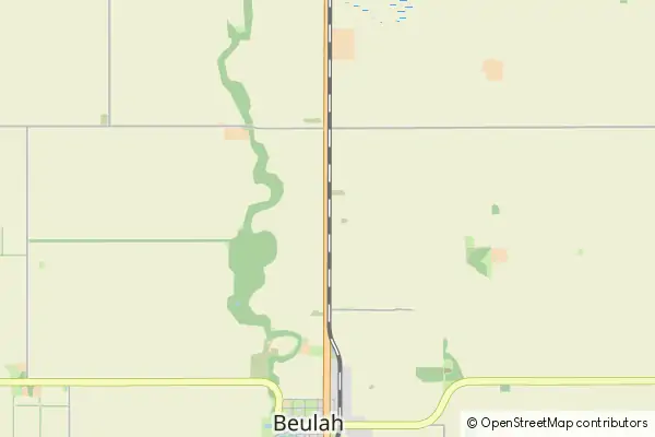 Mapa Beulah